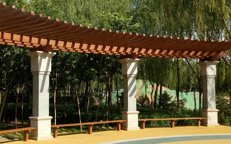 宁夏吴忠母子公园廊架