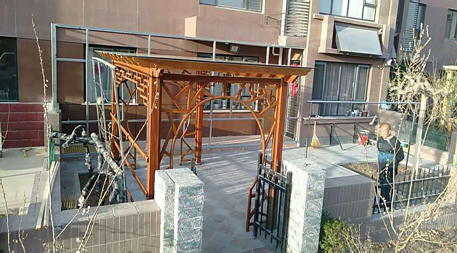 宁夏吴忠阳光瑞祥私家廊架